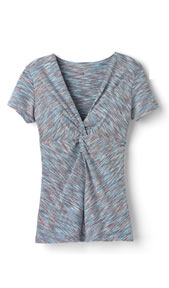 Twist top tee, $48, by prAna